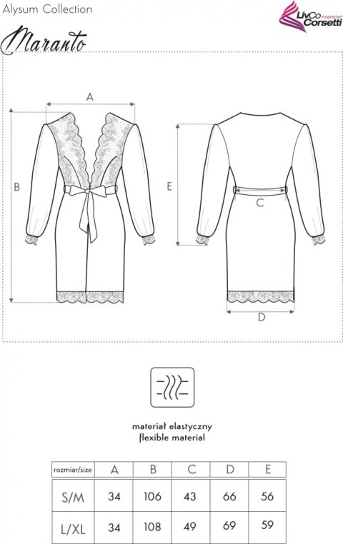 Szlafrok Maranto LivCo Corsetti