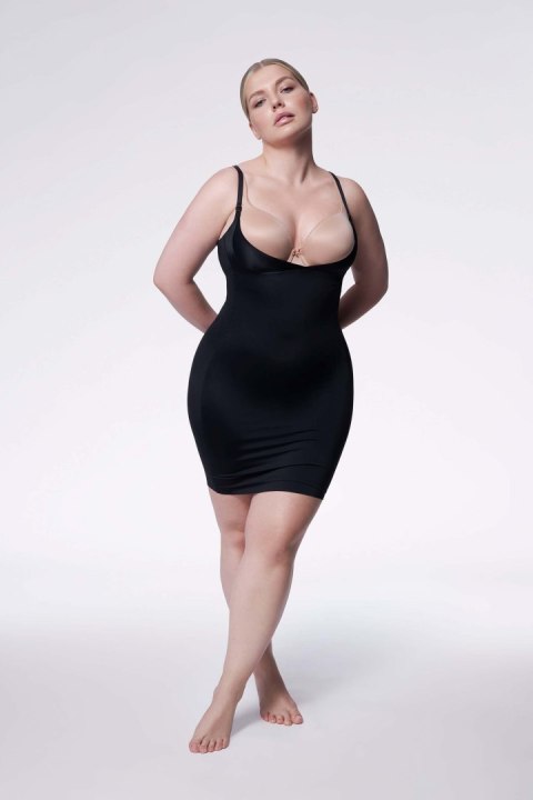 Halka 222 Basic Slip Poen Biust Czarna Julimex