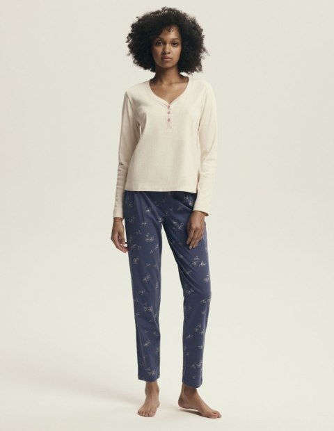 Piżama Delanie 43698 Ecru Henderson Ladies