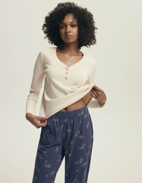 Piżama Delanie 43698 Ecru Henderson Ladies