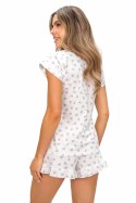 Piżama Love Short Ecru Donna