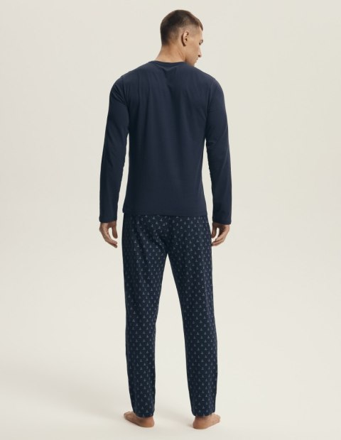 Piżama Lush 43478 Granatowa Henderson