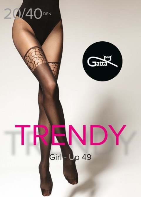 Rajstopy Girl Up 49 20/40 Den Gatta