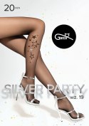 Rajstopy Silver Party wz.19 Gatta