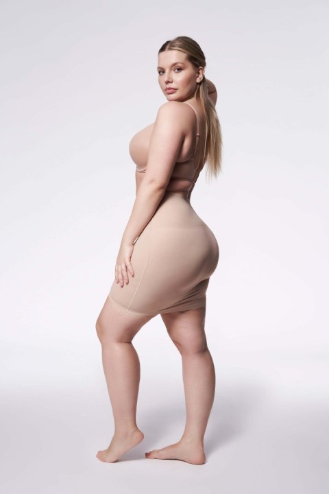 Wyszczuplająca półhalka 220 Basic Half Slip Naturalna Julimex