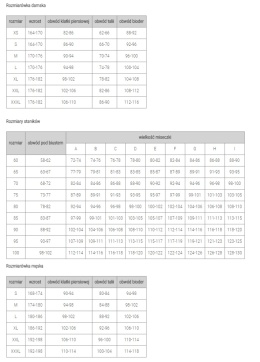 Biustonosz Raff 23446-80X Henderson Ladies