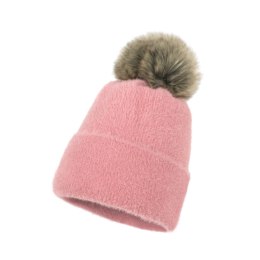 Czapka Soft Fluff Różowa Art of Polo