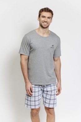 Piżama Eliot 3583 Szary Melanż Taro