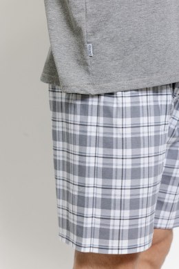 Piżama Eliot 3583 Szary Melanż Taro