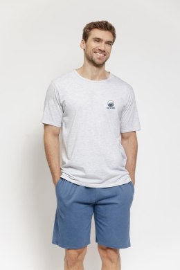 Piżama Gabriel 3576 Szary Melanż Taro