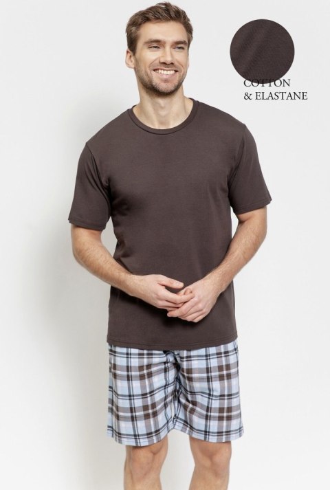 Piżama Marcello 3578 Brązowa Taro