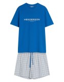 Piżama Nori 43453 Niebieska Henderson