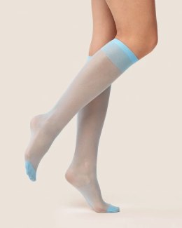 Podkolanówki 500 Bezuciskowe 15 Blue Gabriella