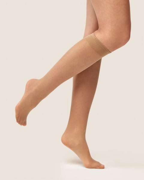 Podkolanówki Agna 1247 Beige Gabriella