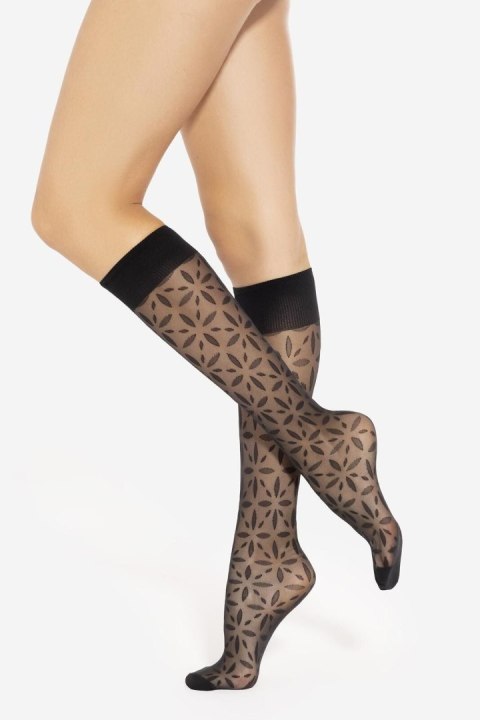 Podkolanówki TRENDY LINE 31 Nero Gatta