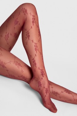Rajstopy Rosalia 20 Burgundowy Fiore