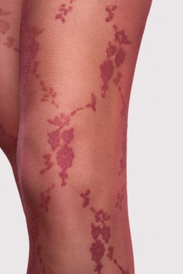 Rajstopy Rosalia 20 Burgundowy Fiore