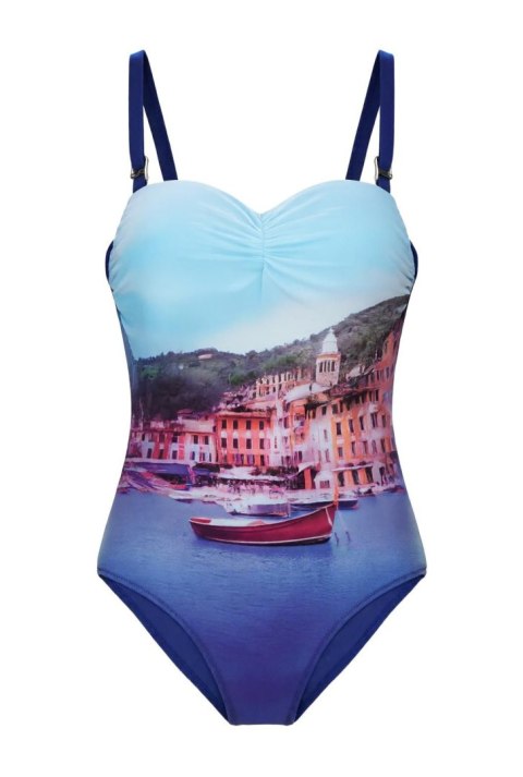 Kostium kąpielowy Valentina Royal Blue M-439 (1) Marko