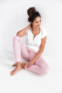 Piżama Anastasia Ecru-Pink XL Piżama Anastasia Ecru-Pink XL