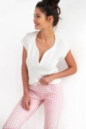 Piżama Anastasia Ecru-Pink XL Piżama Anastasia Ecru-Pink XL