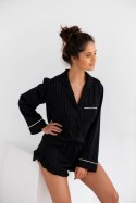Piżama Yasmina Black Black XL Piżama Yasmina Black Black XL