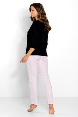 Piżama Ashley Black-Pink M
