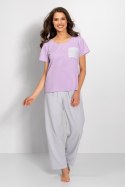 Piżama Caroline Lila-Grey L Piżama Caroline Lila-Grey L
