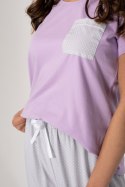 Piżama Caroline Lila-Grey S Piżama Caroline Lila-Grey S