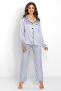 Piżama Classic Look Silver Silver M Piżama Classic Look Silver Silver M