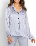 Piżama Classic Look Silver Silver M Piżama Classic Look Silver Silver M