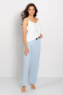 Piżama Erica White-Baby Blue XL Piżama Erica White-Baby Blue XL