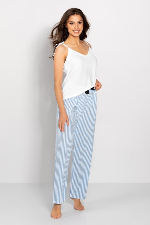 Piżama Erica White-Baby Blue XL Piżama Erica White-Baby Blue XL