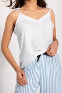 Piżama Erica White-Baby Blue XL Piżama Erica White-Baby Blue XL