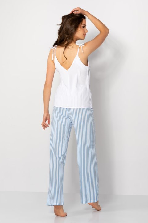 Piżama Erica White-Baby Blue XL Piżama Erica White-Baby Blue XL