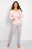 Piżama Margarita Pink-Grey S Piżama Margarita Pink-Grey S