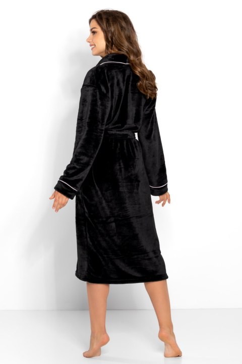 Szlafrok Charlotte Long Black XXL Szlafrok Charlotte Long Black XXL