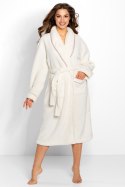Szlafrok Dolce Vita Long Ecru-Dusty Pink XL