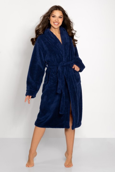 Szlafrok Josephine Long Navy S Szlafrok Josephine Long Navy S