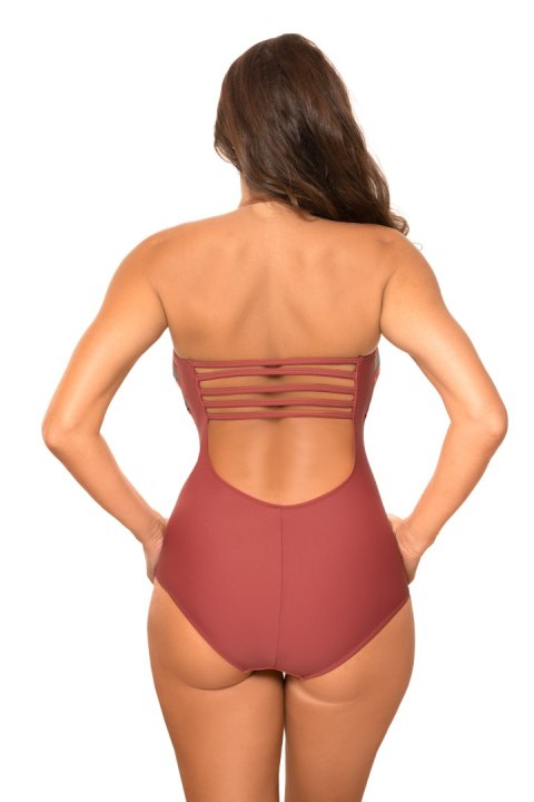 Kostium kąpielowy Sansza M-655 (4) Miedziano-Khaki 36 Kostium kąpielowy Sansza M-655 (4) Miedziano-Khaki 36