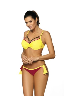 Kostium kąpielowy Shirley Magenta-Duffy M-455 (2) Żółto-Malinowy S