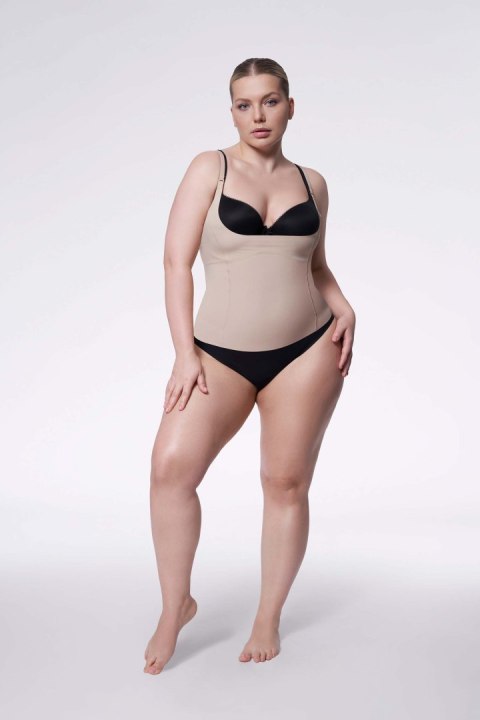 Koszulka pod biust wyszczuplająca 214 Naturalna Natural L Koszulka pod biust wyszczuplająca 214 Naturalna Natural L