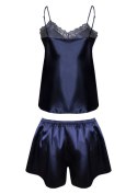 Komplet Samantha Granatowy Granatowy XL Komplet Samantha Granatowy Granatowy XL