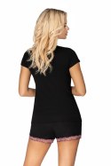 Piżama Clara 1/2 Black Czarny 40 Piżama Clara 1/2 Black Czarny 40