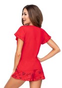 Piżama Mika 1/2 Red Red 42 Piżama Mika 1/2 Red Red 42