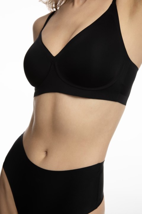 Biustonosz Simple t-shirt Bra Czarny Czarny M Biustonosz Simple t-shirt Bra Czarny Czarny M