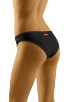 Figi Cushy Soft Czarne Czarny M Wol-Bar Figi Cushy Soft Czarne Czarny M Wol-Bar