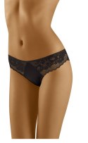 Figi Elsa Czarne Czarny XL Wol-Bar Figi Elsa Czarne Czarny XL Wol-Bar