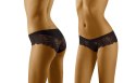 Figi Emma Czarne Czarny XL Wol-Bar Figi Emma Czarne Czarny XL Wol-Bar
