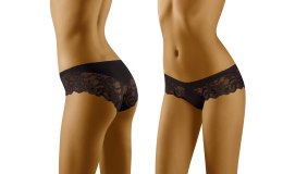 Figi Emma Czarne Czarny XL Wol-Bar