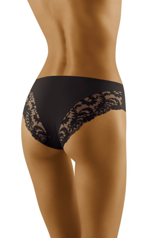 Figi Fara Czarne Czarny XL Wol-Bar Figi Fara Czarne Czarny XL Wol-Bar